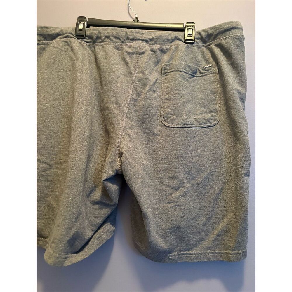 Eddie Bauer Men's 2XL Gray Sweat Lounge Shorts w/ Zippered Pockets - Picture 7 of 12